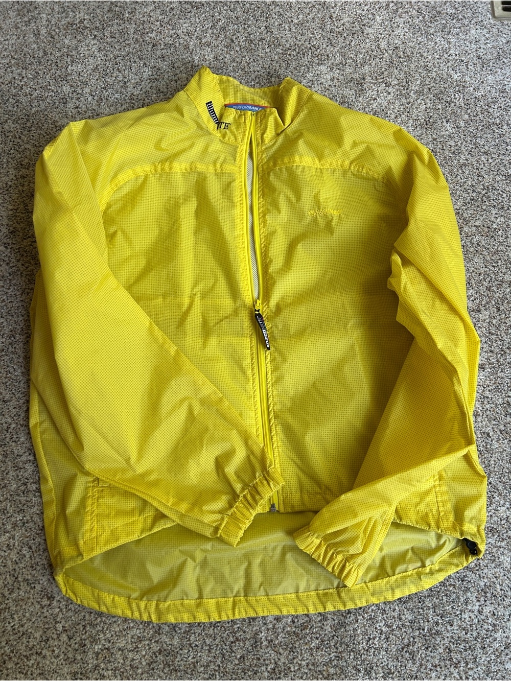 Lightweight Yellow Packable Men's Jacket